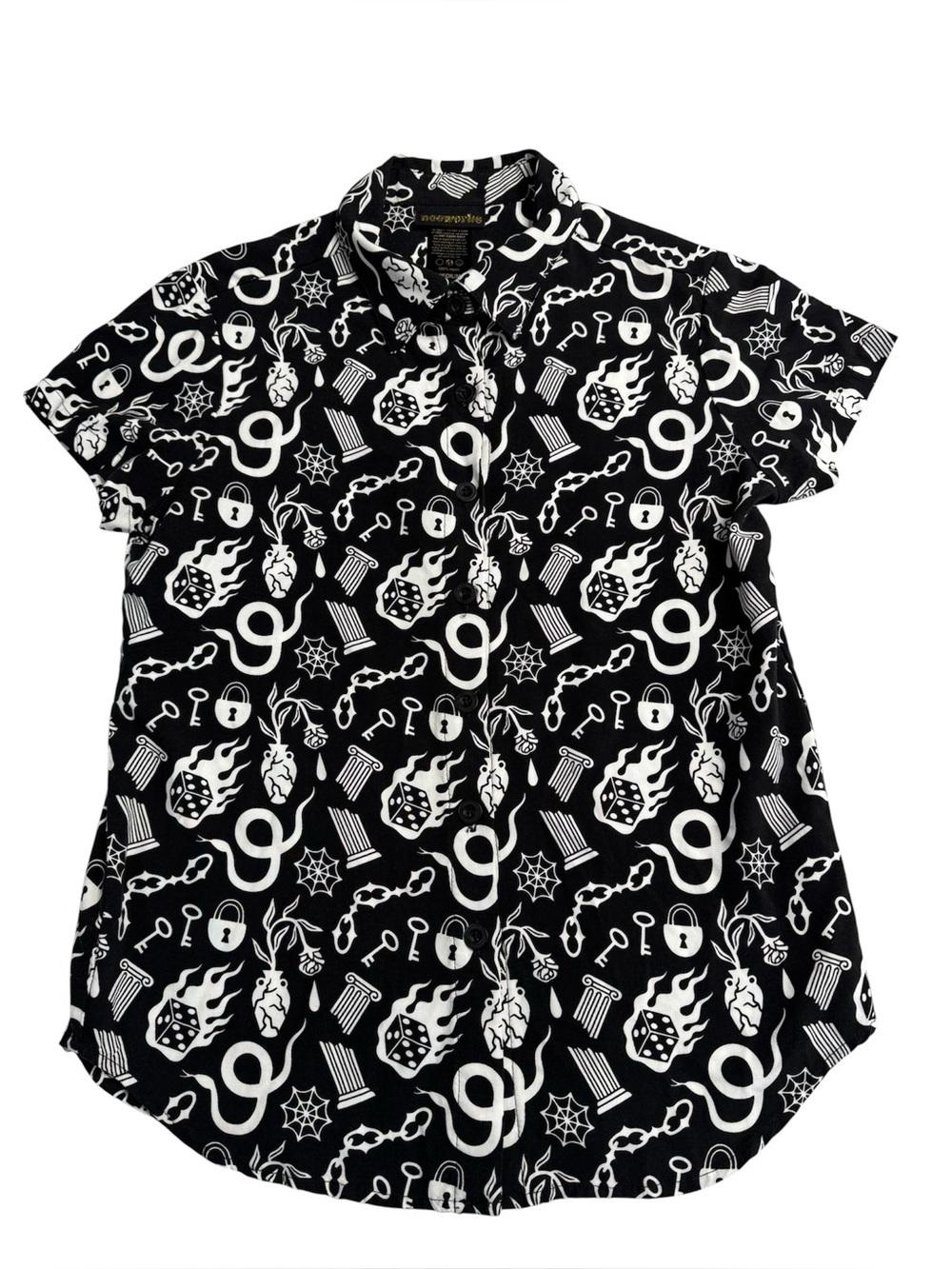 Nooworks Joyce Odin Button Up Size M